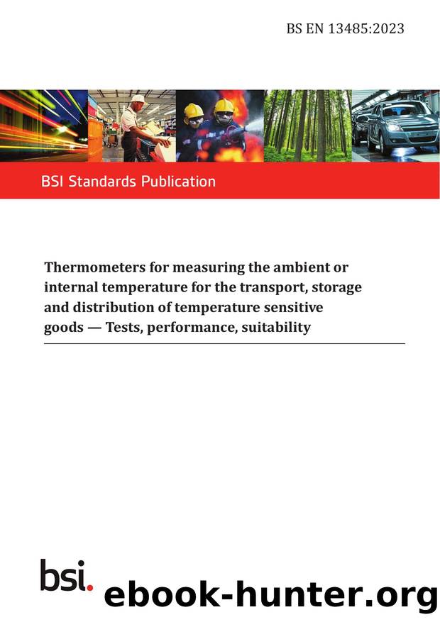 BS EN 13485:2023 by The British Standards Institution
