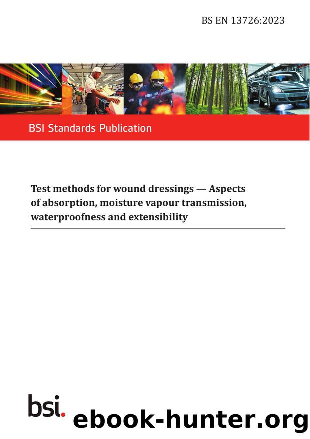 BS EN 13726:2023 by The British Standards Institution