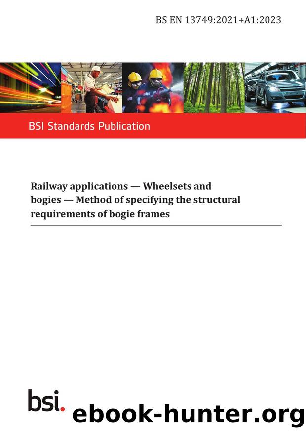 BS EN 13749:2021+A1:2023 by The British Standards Institution