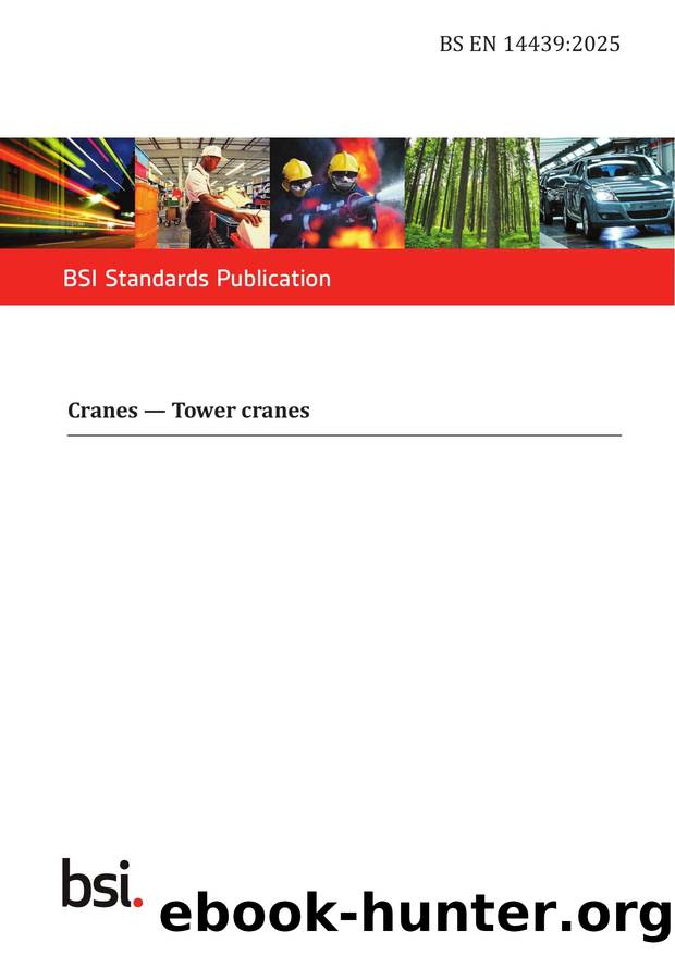 BS EN 14439:2025 by The British Standards Institution