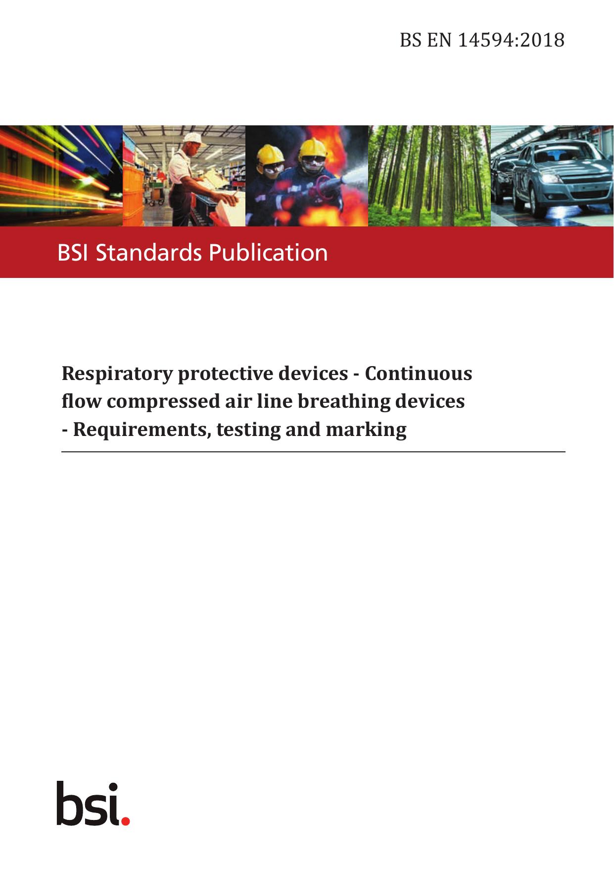 BS EN 14594:2018 by The British Standards Institution
