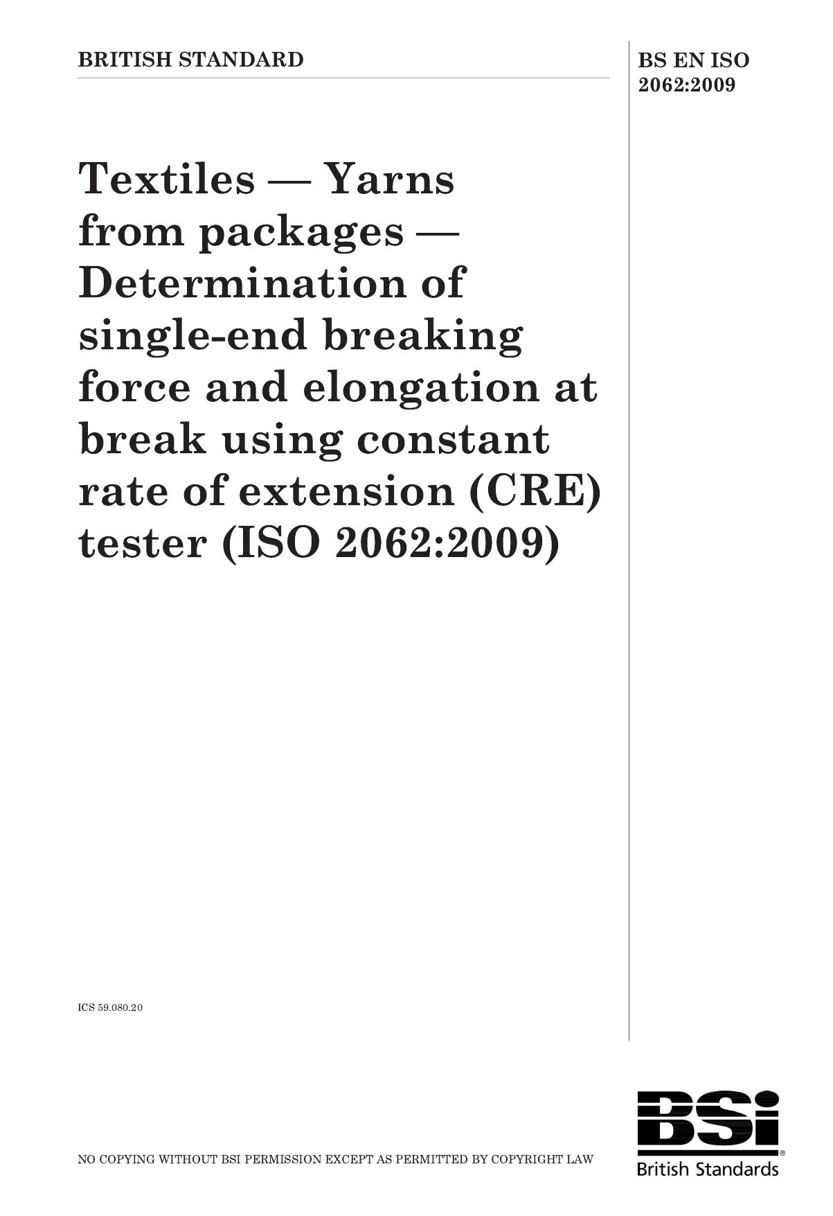 BS EN ISO 02062-2009 by Unknown