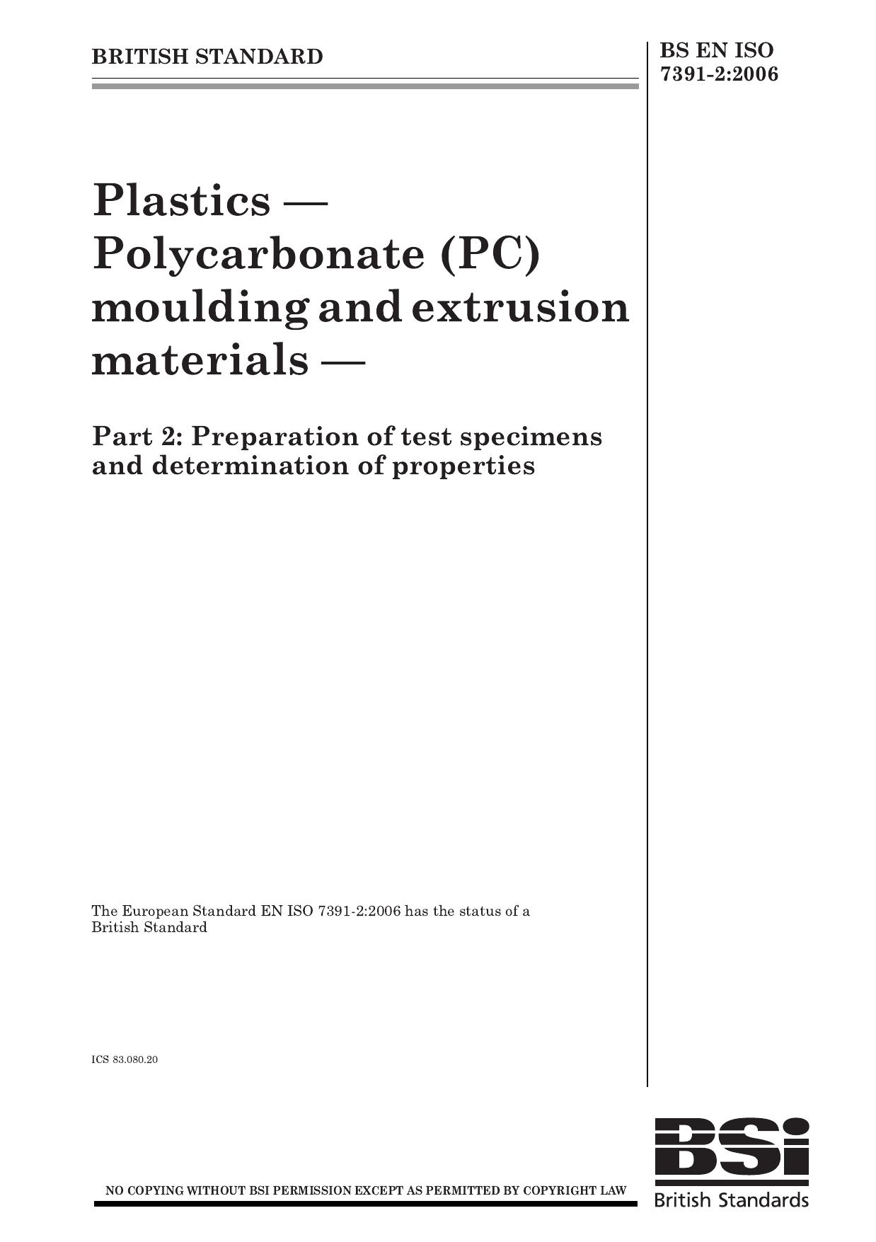 BS EN ISO 07391-2-2006 by Unknown