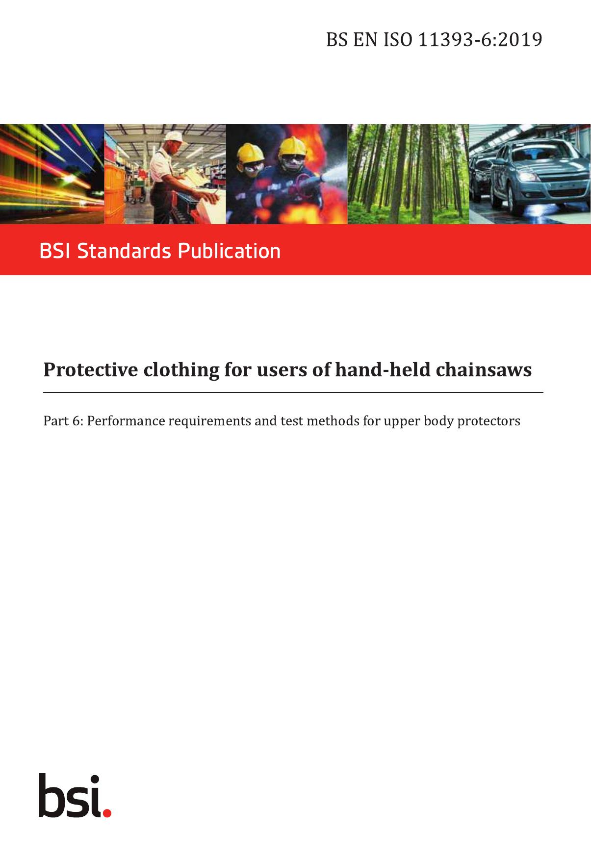 BS EN ISO 11393-6-2019 by Unknown