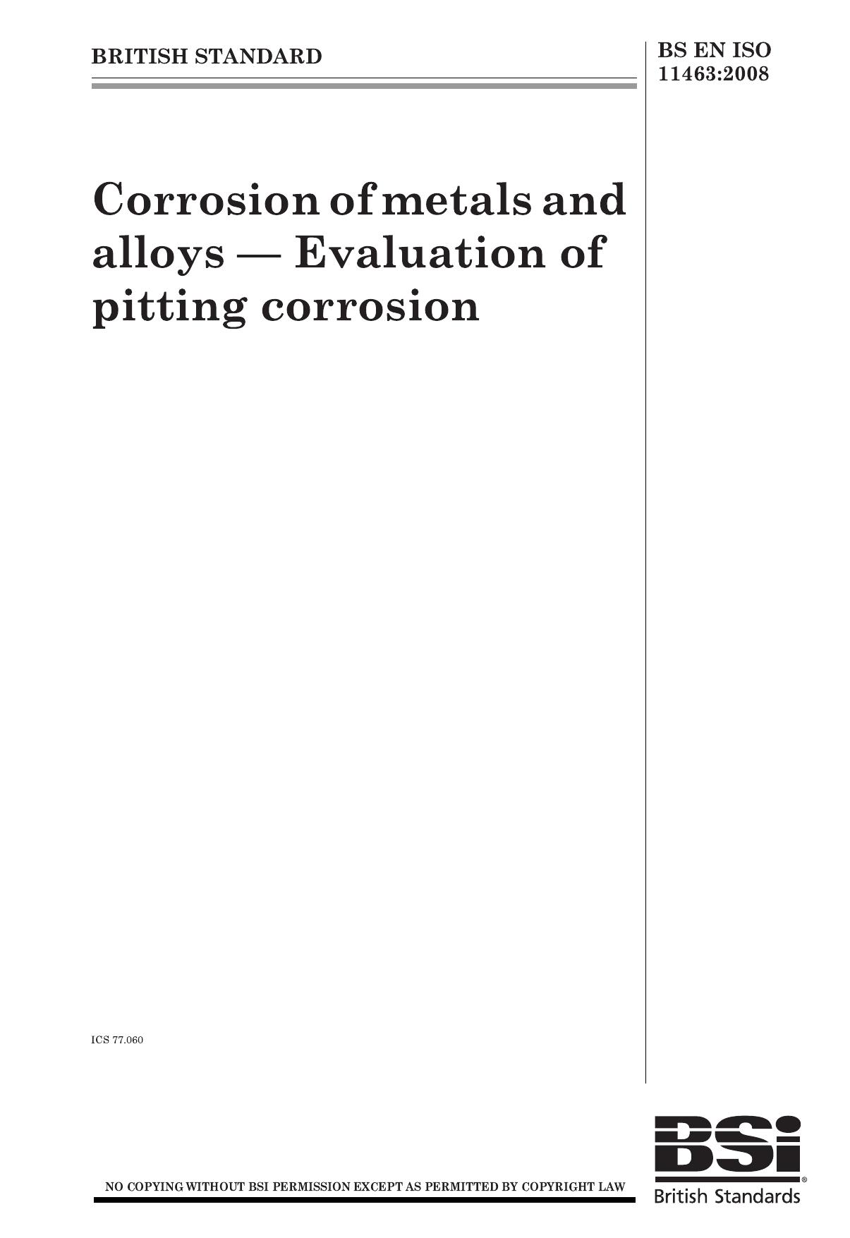 BS EN ISO 11463-2008 by Unknown