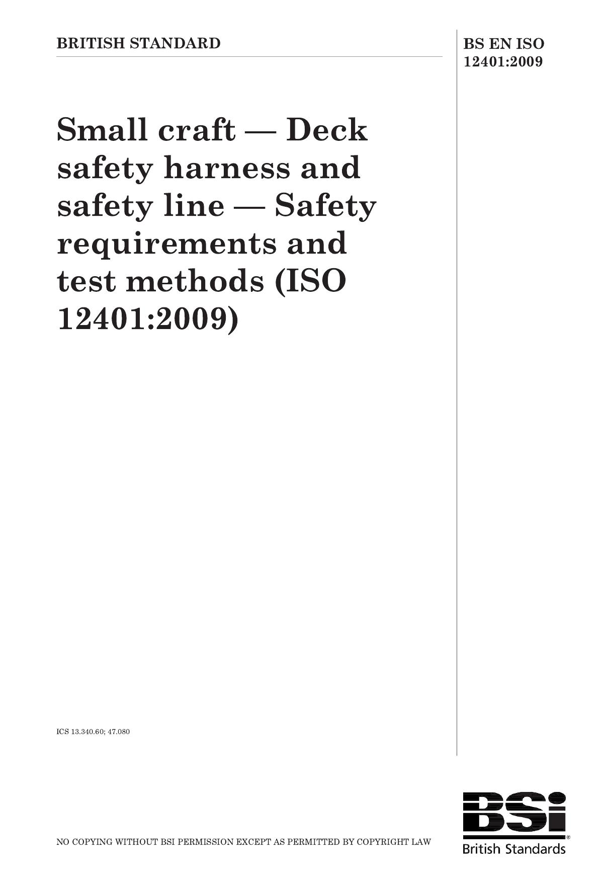 BS EN ISO 12401-2009 by Unknown