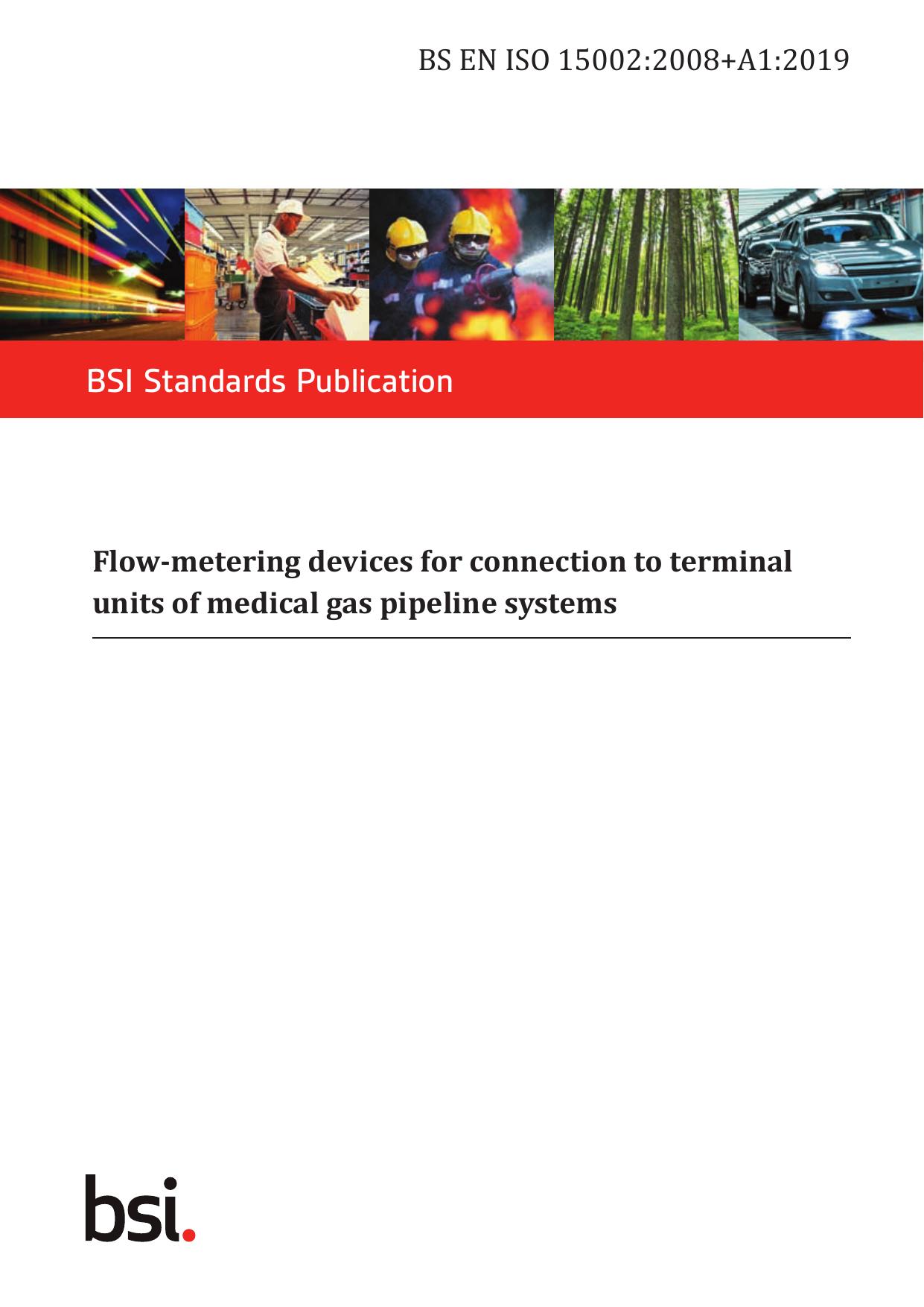 BS EN ISO 15002:2008+A1:2019 by The British Standards Institution
