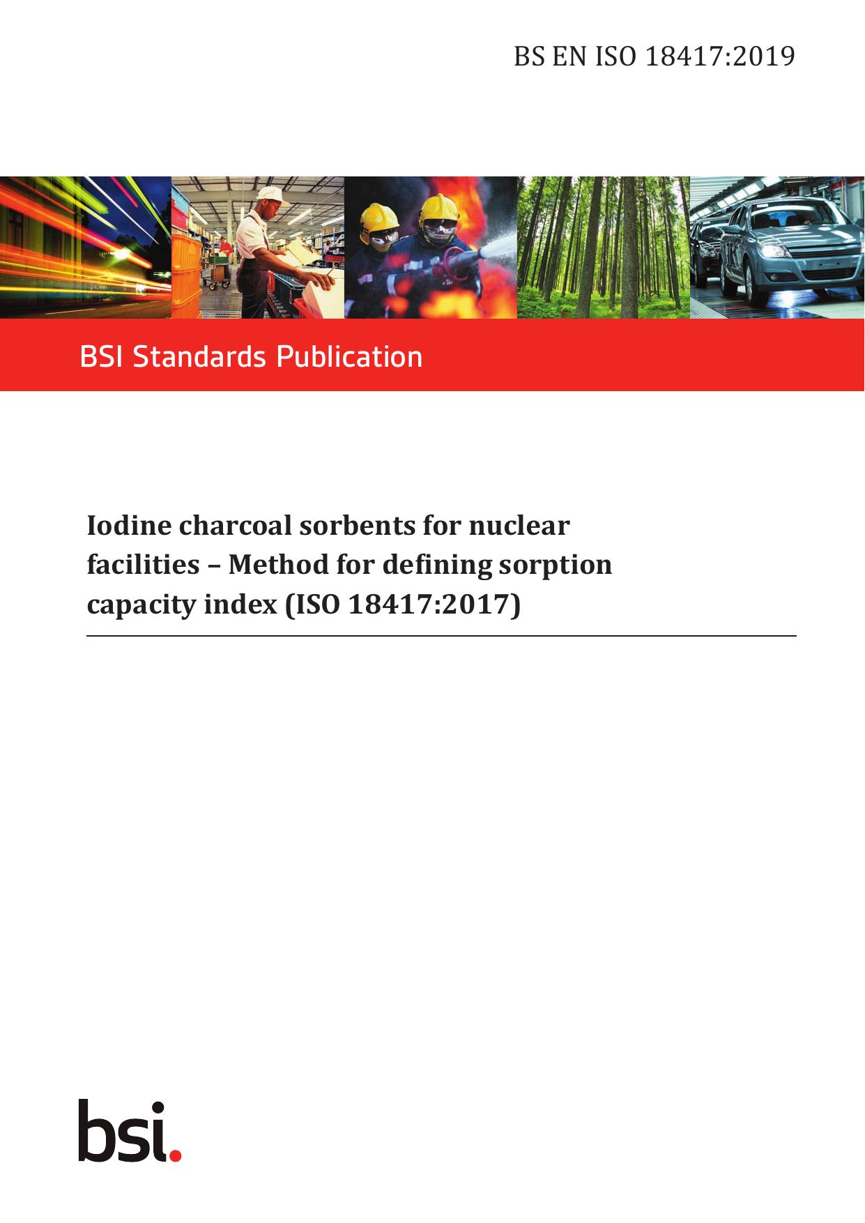 BS EN ISO 18417:2019 by The British Standards Institution