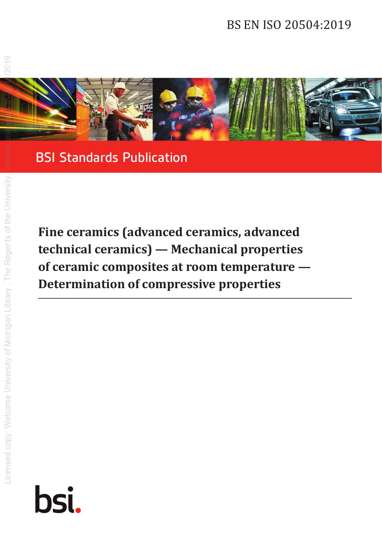 BS EN ISO 20504:2019 by The British Standards Institution