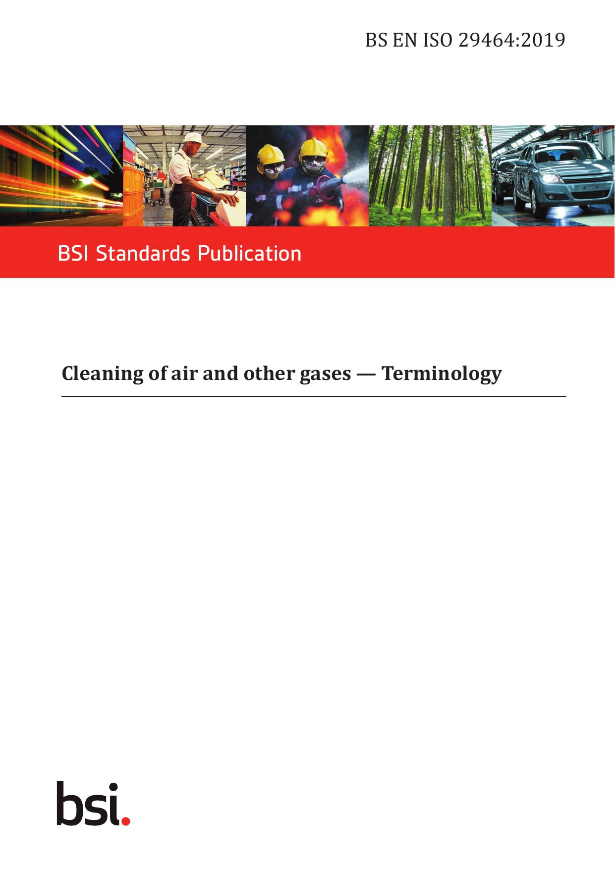 BS EN ISO 29464:2019 by The British Standards Institution