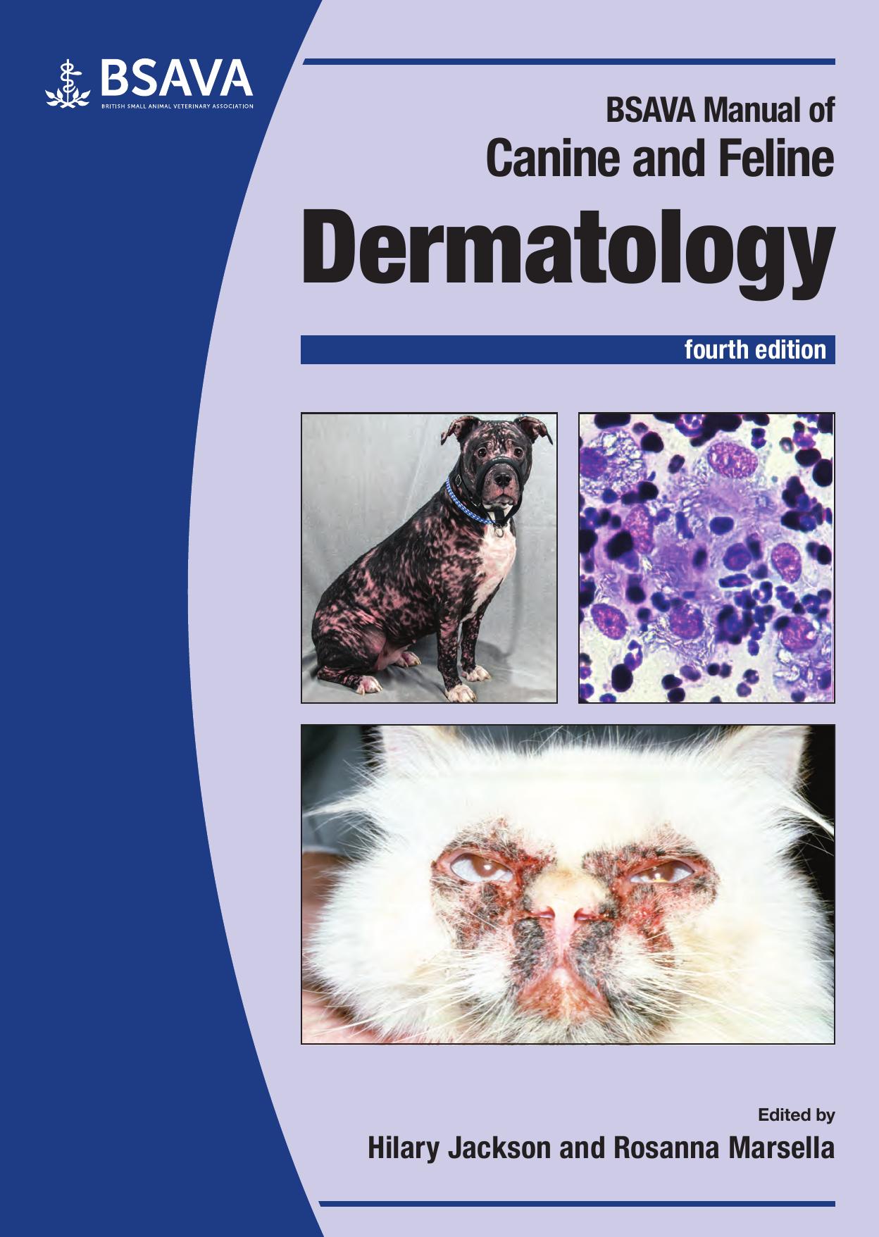 BSAVA MANUAL OF CANINE AND FELINE DERMATOLOGY. by H. JACKSON