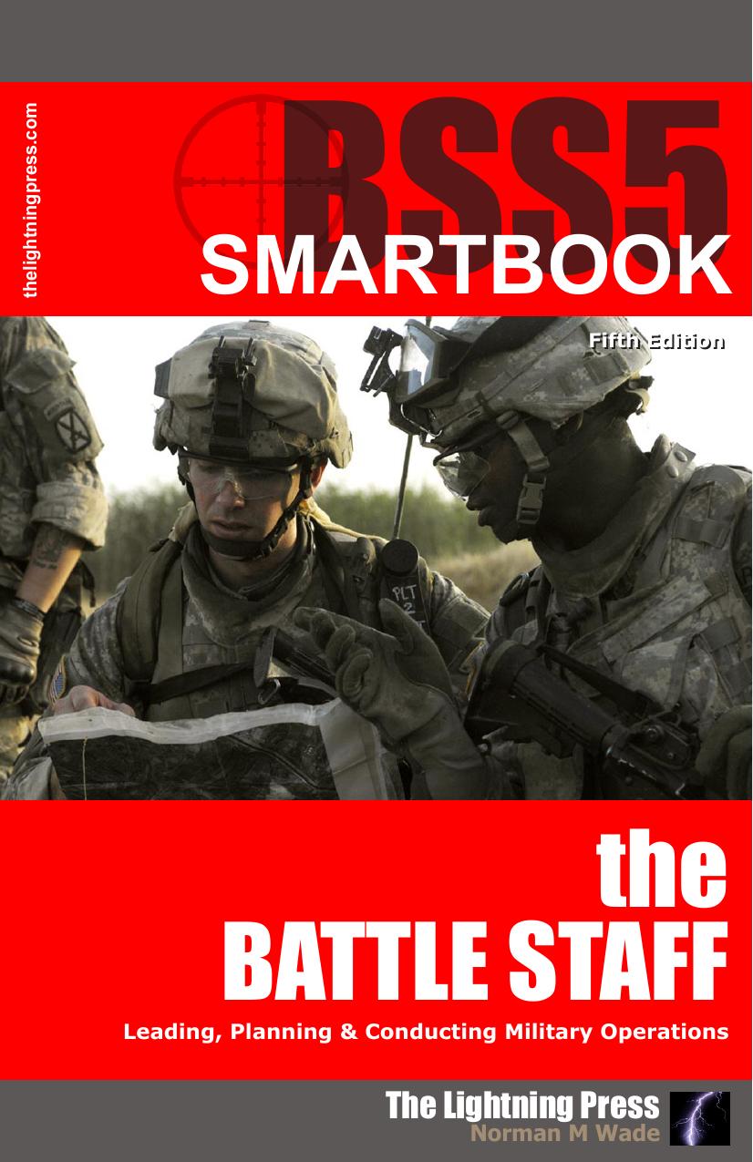 BSS5: The Battle Staff SMARTbook by Norman M. Wade