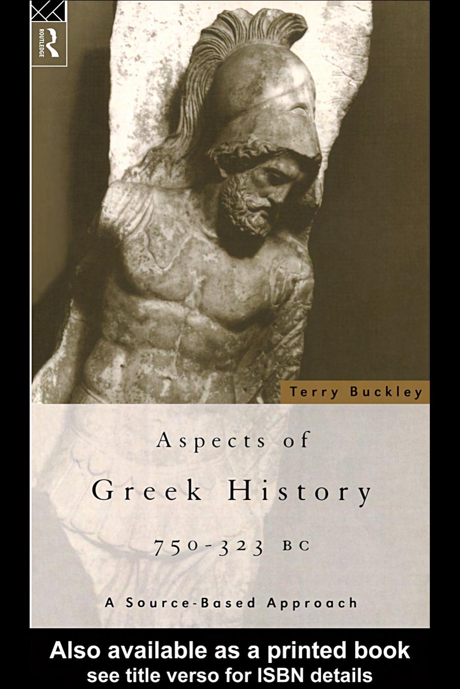 BUCKLEY, T. by Aspects of Greek History