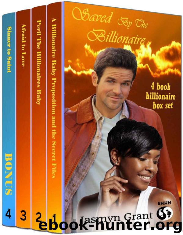 BWWM Romance - Saved by the Billionaire 4 Novella Box Set: Sweet Christian Romance: Billionaire Baby Romance 4 Book Bundle by Jasmyn Grant