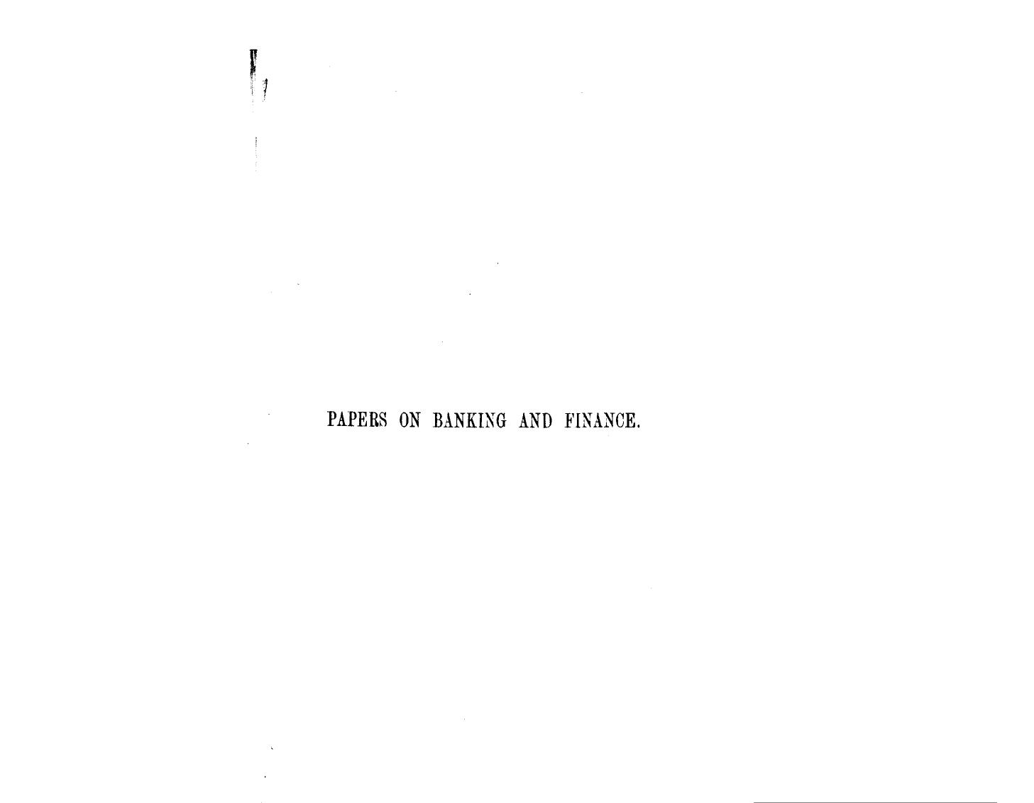 BY A BANK Manager by Papers on banking & finance