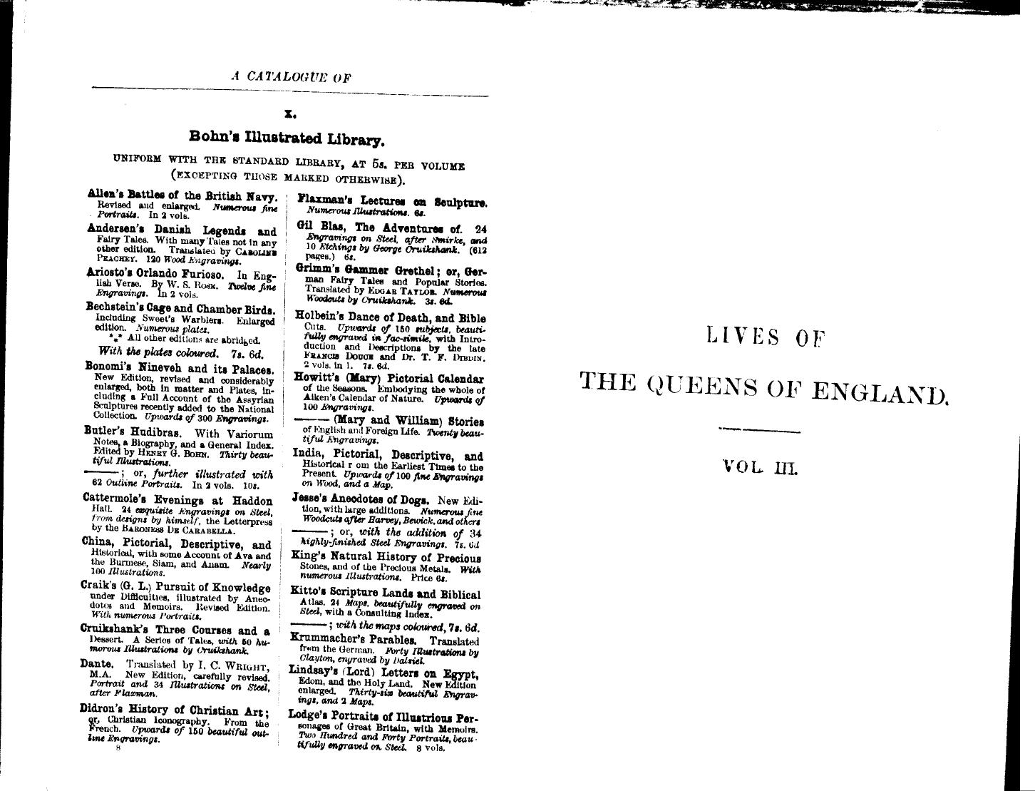 BY Agnes Strickland - Lives of the queens of england  . vol. 3 by 1873