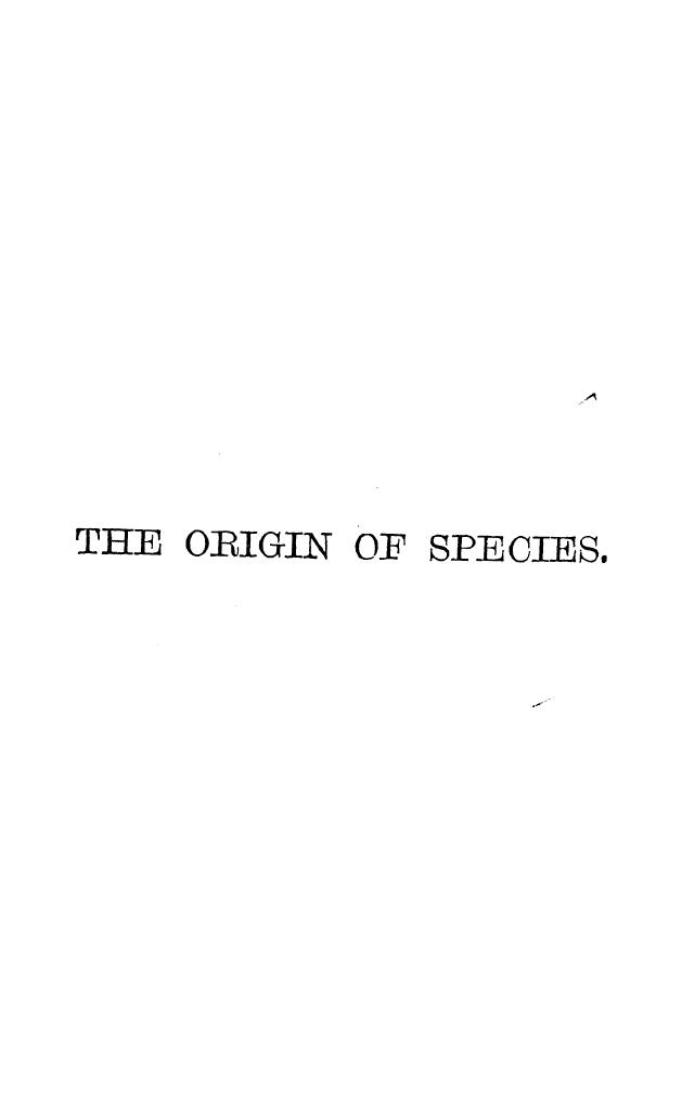 BY Charles Darwin, Darwin - The origin of species by 1886