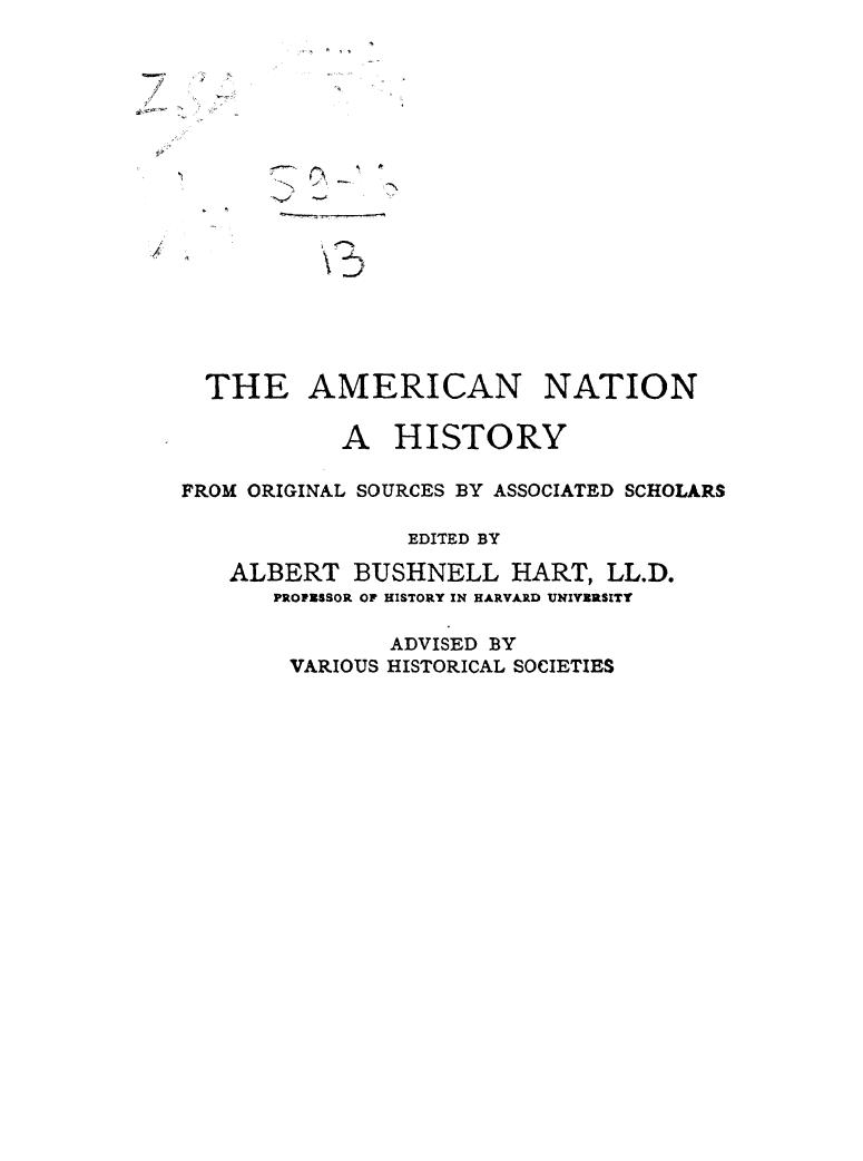 BY Davis RICH Dewey, FROM Original Sources BY Associated Scholars by National problems