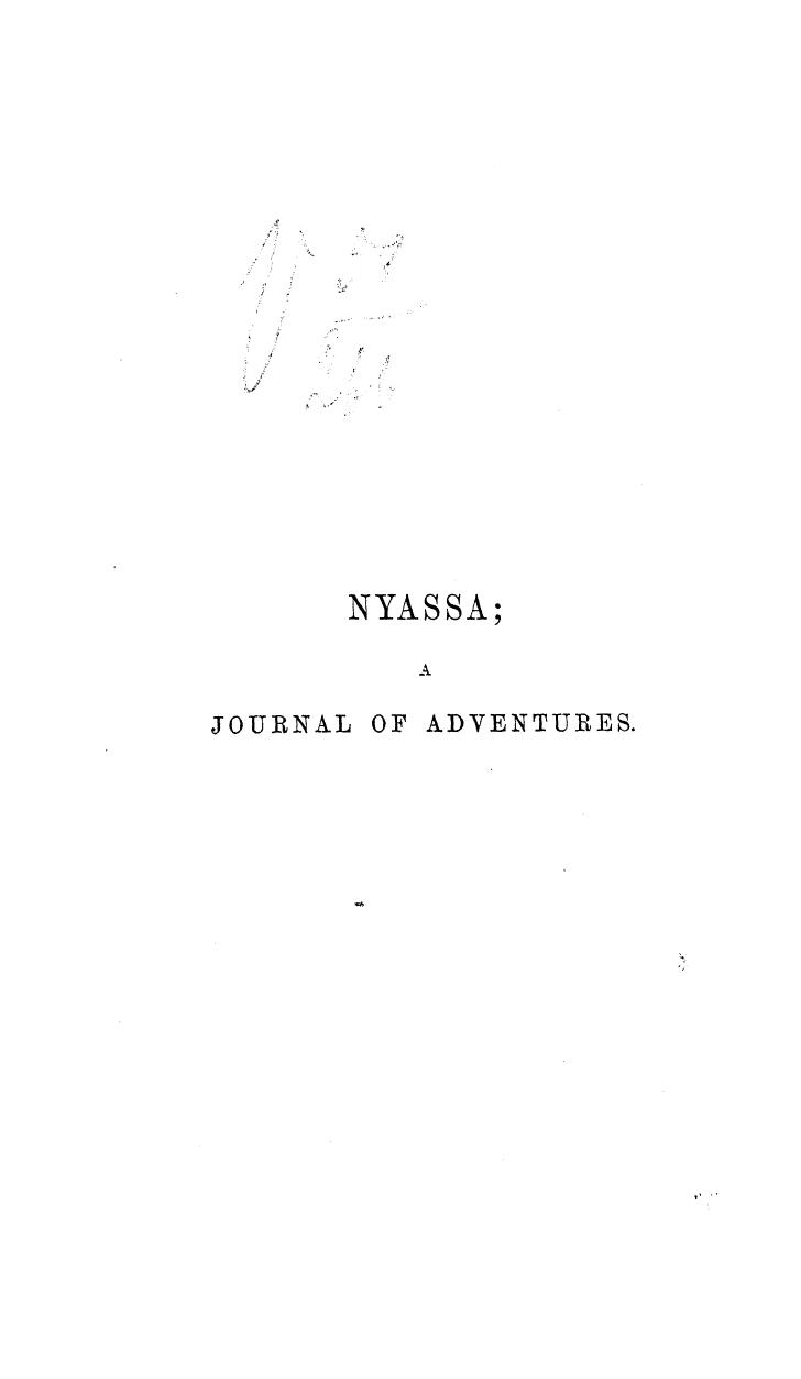 BY E.D. Young, Revised BY REV. Horace Waller - Nyassa by 1877