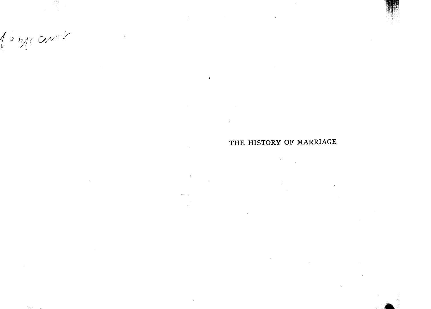 BY Herbert Mortimer Luckock - The history of marriage jewish and christian in relation to divorce and certain by 1895