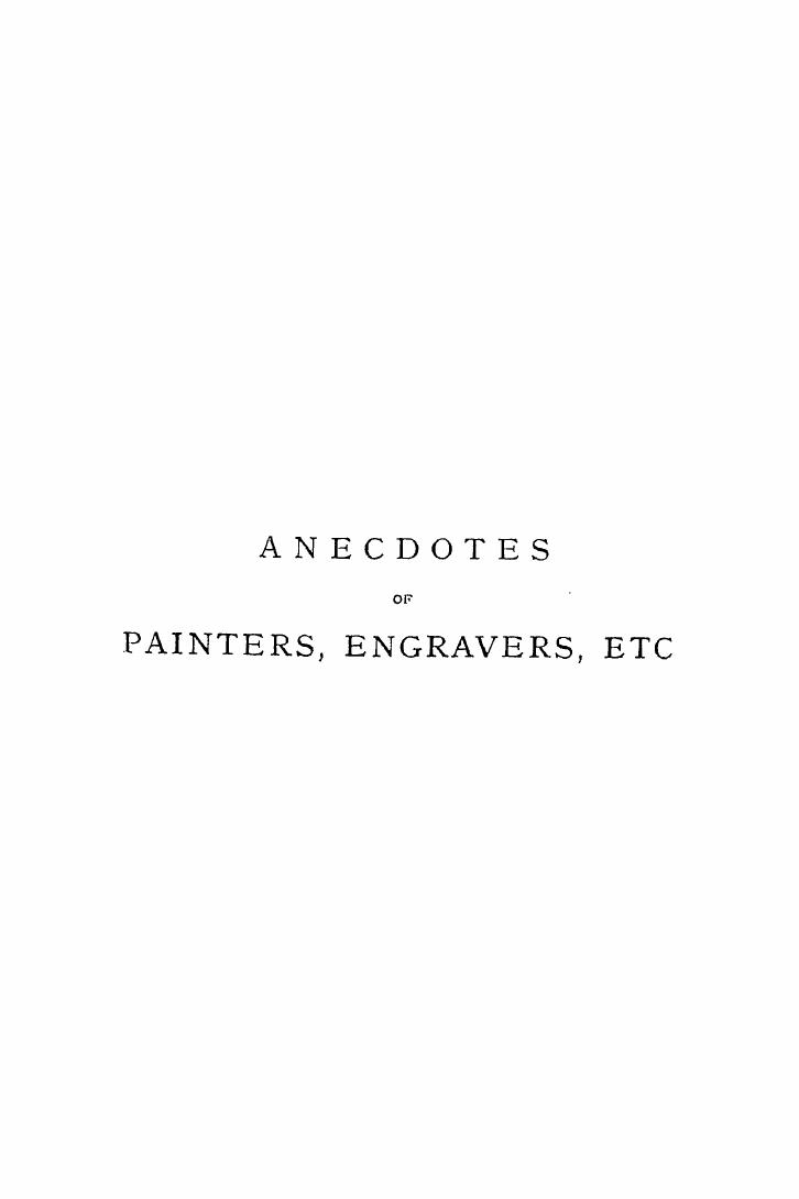 BY Horace Walpole, Walpole - Anecdotes of painting in england by 1871