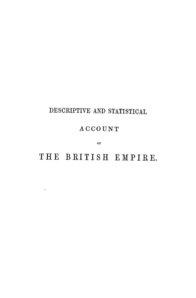 BY J.R. Mcculloch - A descriptive and statistical account of the british empire  . vol. 2 by 1847