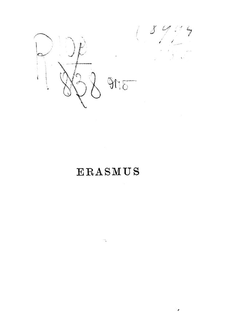 BY James Anthony Froude - Life and letters of erasmus by 1895