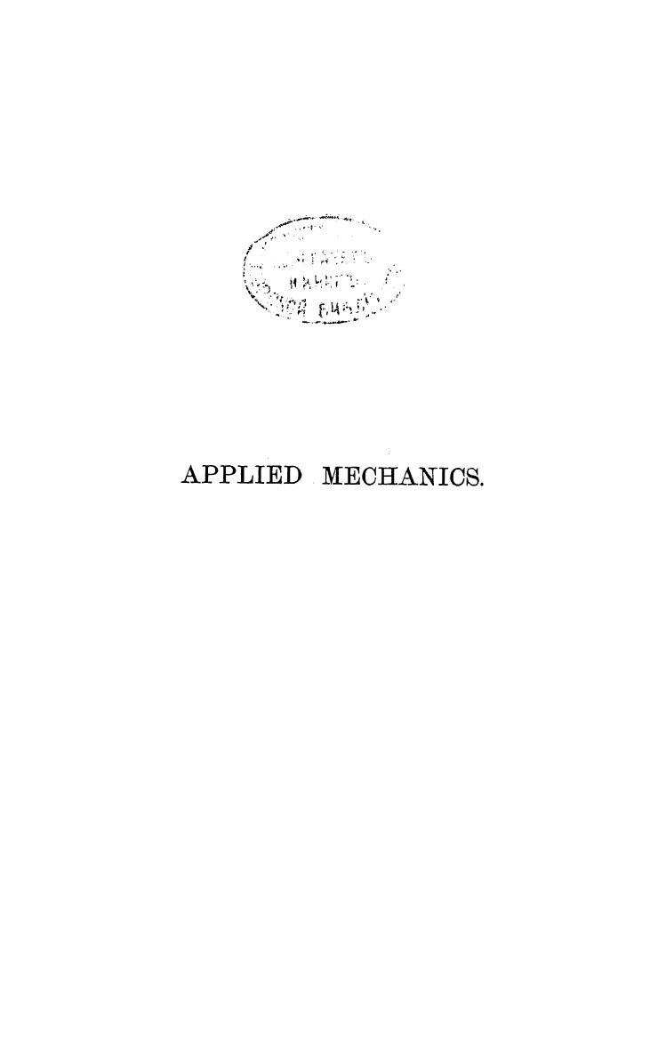 BY James H. Cotterill - Applied mechanics by 1884