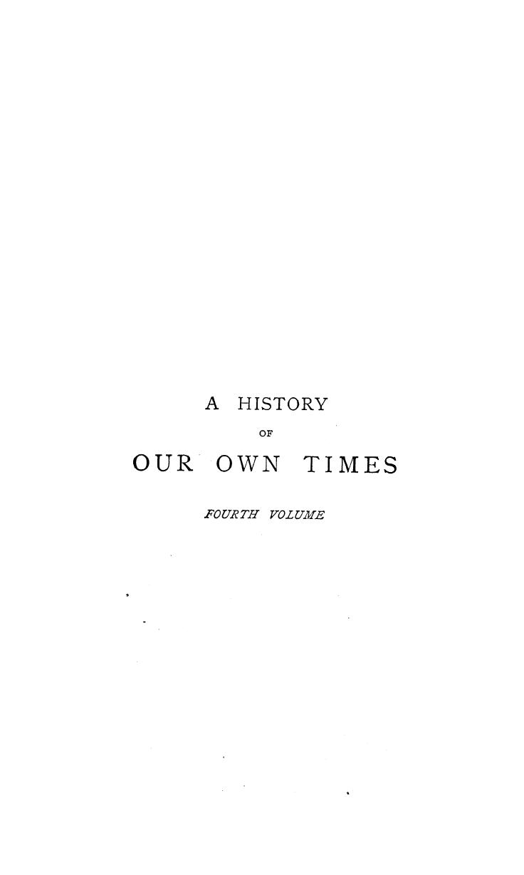 BY Justin Mccarthy - A history of our own times . vol. 4 by 1880