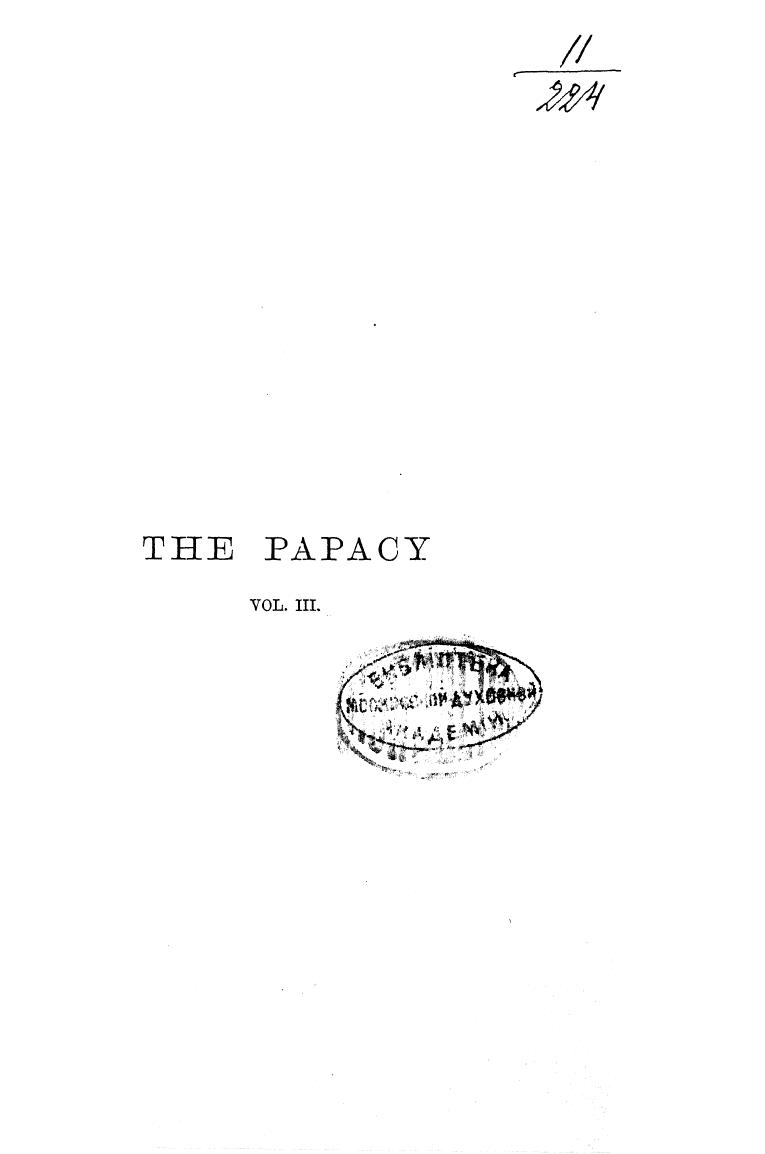 BY M. Creighton - A history of the papacy the italian princes (1464-1518). vol. 3 by 1887
