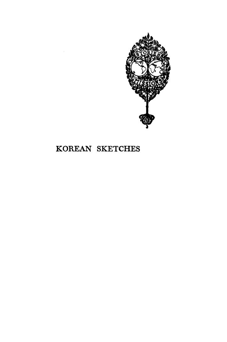 BY REV. James S. GALE by Korean sketches