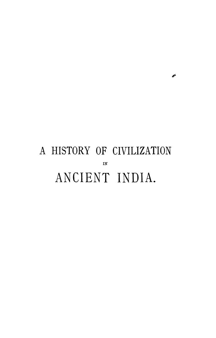 BY Romesh Chunder DUTT - History of civilization in ancient india rationalistic age. vol. 2 by 1889