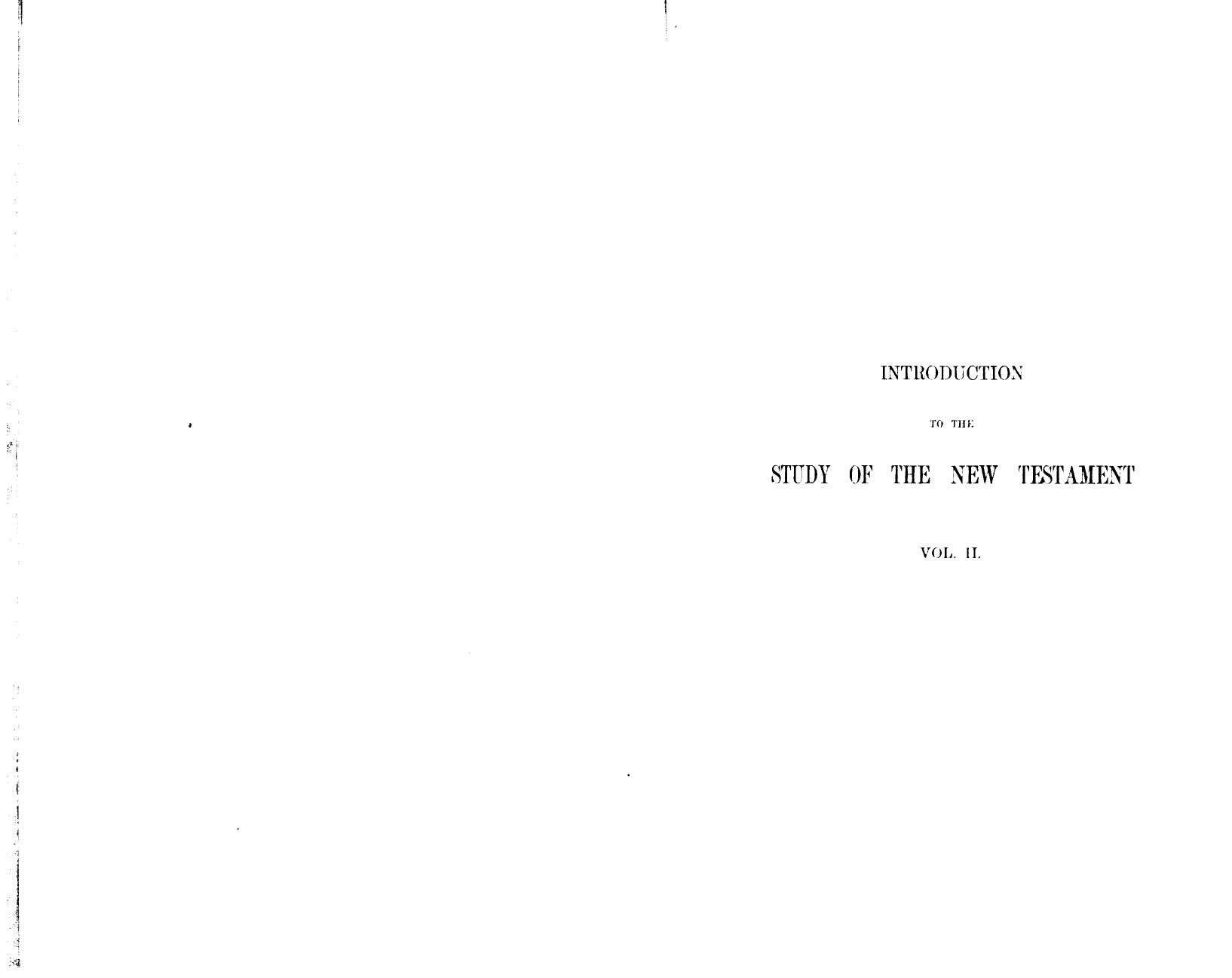BY Samuel Davidson - An introduction to the study of the new testament  . vol. 2 by 1868