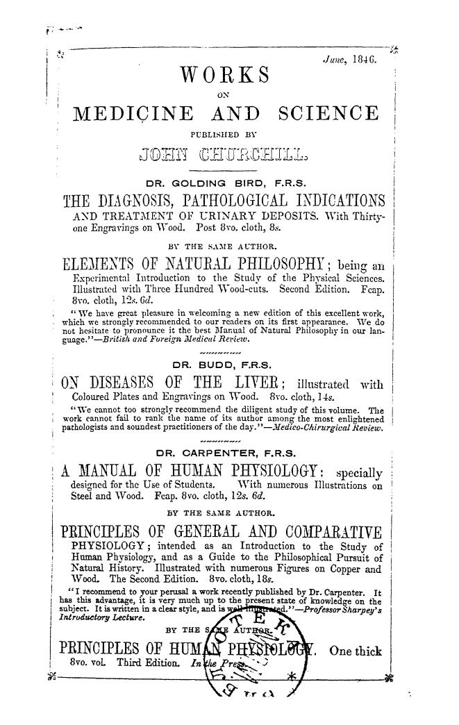 BY T. Wharton Jones, Jones T.W. - A manual of the principles and practice of ophthalmic medicine and surgery by 1847