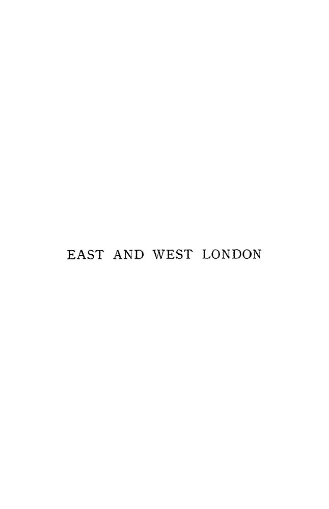 BY THE REV. Harry Jones - East and west london by 1875