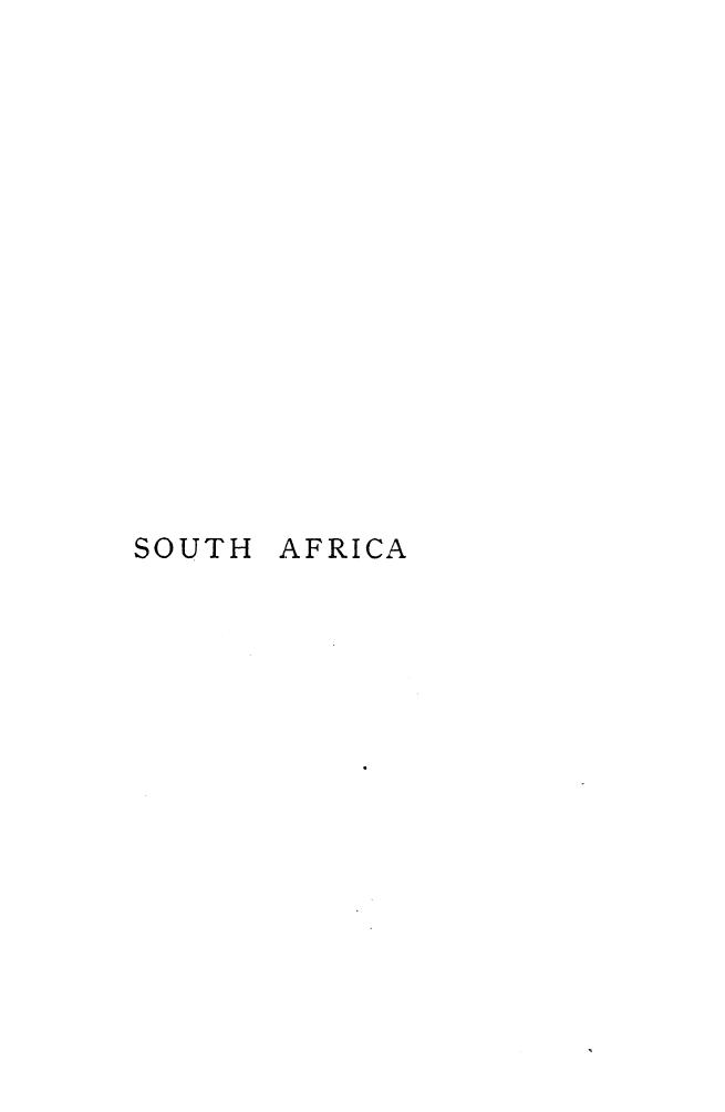 BY W. Basil Worsfold - South africa by 1895