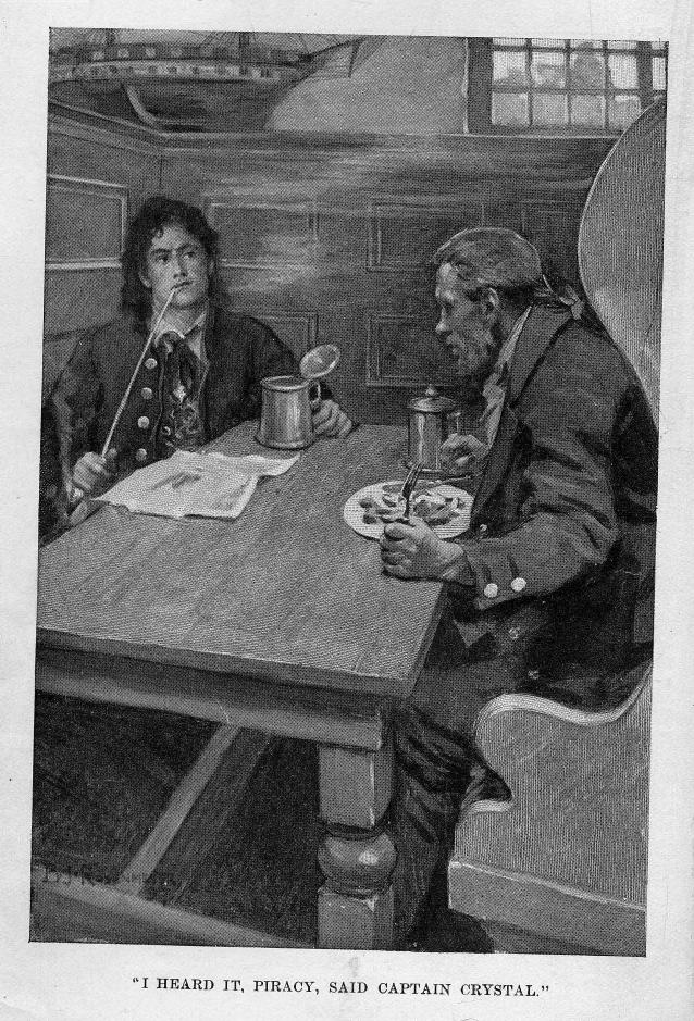 BY W. Clark Russell, Illustrated BY B.J. Rosenmeyer - The two captains by 1897