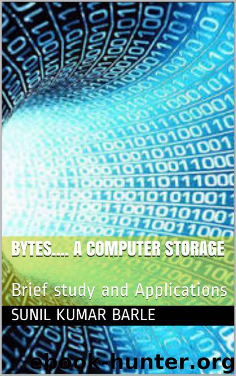 BYTES.... A COMPUTER STORAGE : Brief study and Applications (1) by Sunil Kumar Barle