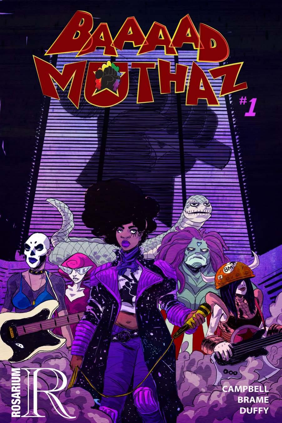 Baaad Muthaz Issue 1 by BiblioLabs LLC.;Brame David;Campbell Bill