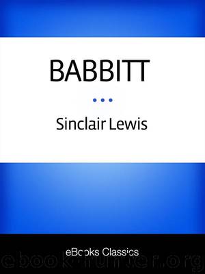 Babbitt (1922) by Sinclair Lewis