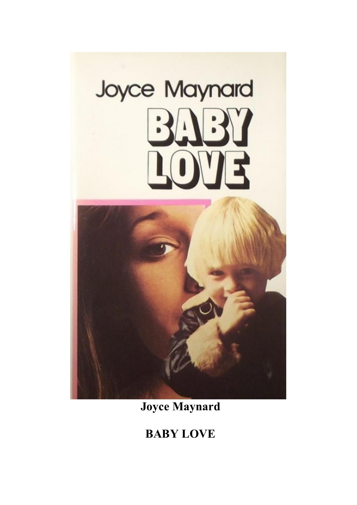 Baby Love by Joyce Maynard
