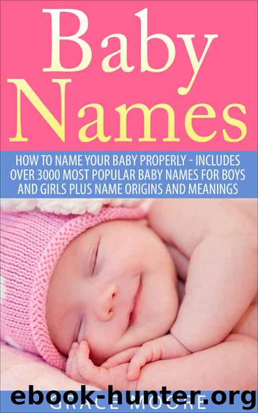 Baby Names: How To Name Your Baby Properly - Includes over 3000 Most Popular Baby Names for Boys And Girls Plus Name Origins And Meanings (Baby Names, Baby Names 2015, Baby Names With Meanings)