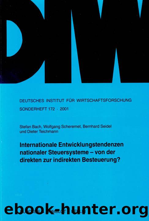 Bach by Deutsches Institut für Wirtschaftsforschung. Sonderhefte (9783428507184)