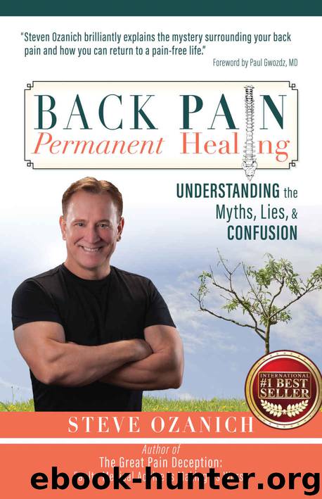 Back Pain Permanent Healing: Understanding the Myths, Lies, and Confusion by Steve Ozanich