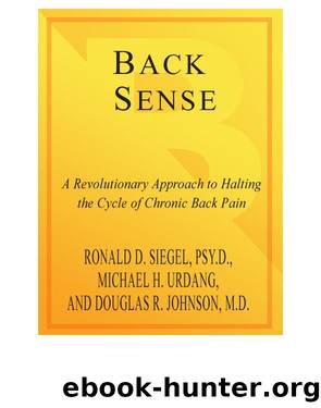 Back Sense by Dr. Ronald D. Siegel