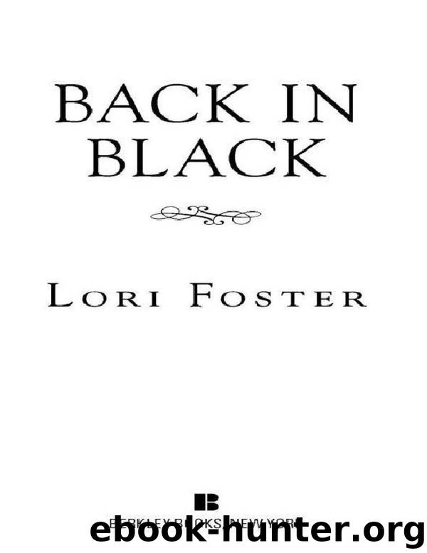Back in Black by FOSTER LORI