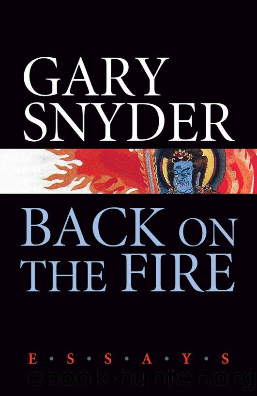 Back on the Fire by Gary Snyder