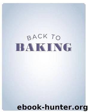 Back to Baking by Anna Olson