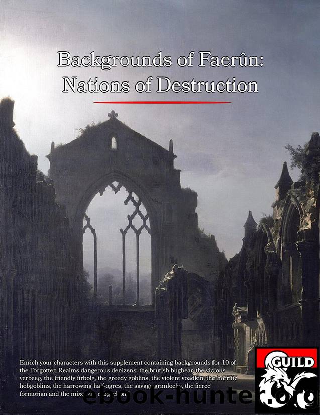 Backgrounds of Faerun by Nations of Destruction