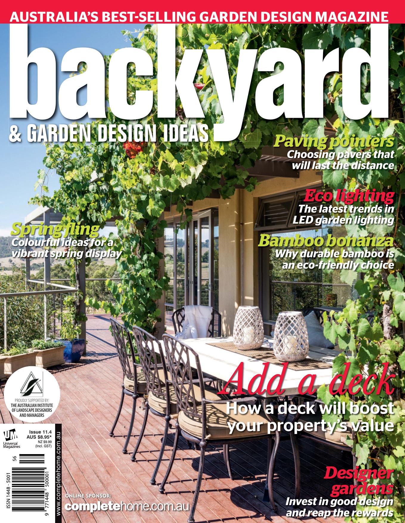 Backyard & Garden Design Ideas Magazine Issue 11.4 by Unknow
